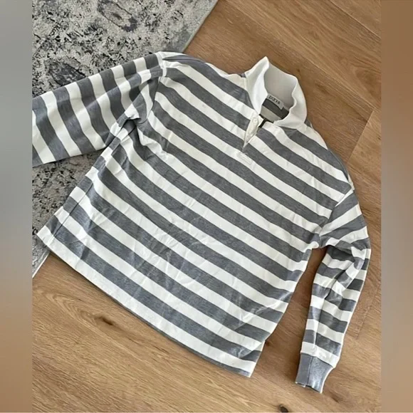 💫PARKE💫Oversized Rugby Shirt - Picture 3 of 6